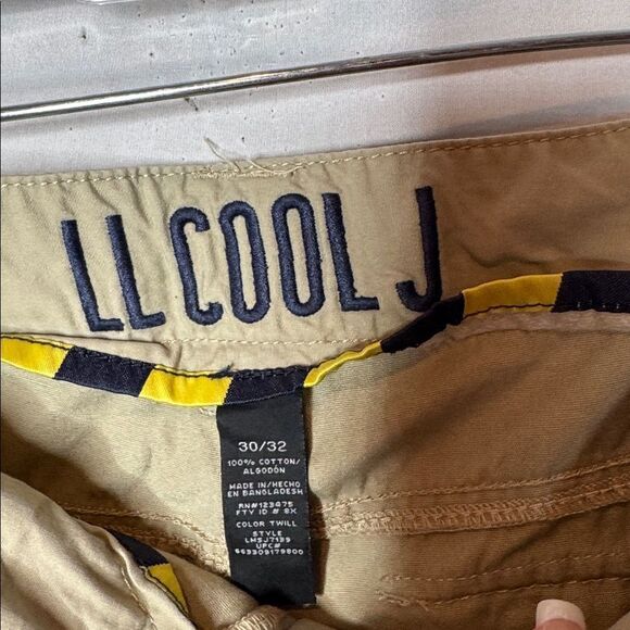 L.L. Cool J Rap Men's Khaki Cargo Pants. Size 30x32. - Picture 6 of 10